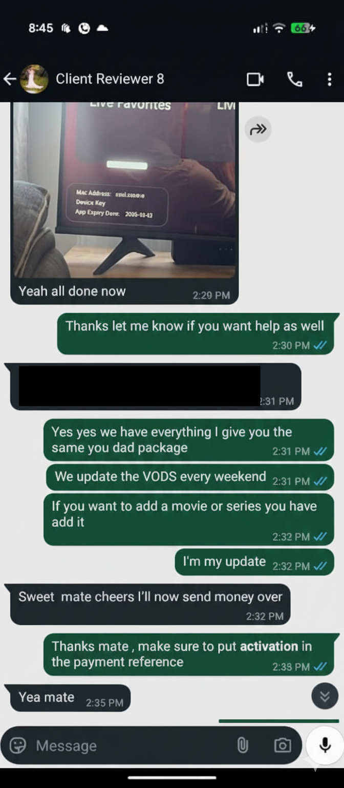 Client review screenshot 1