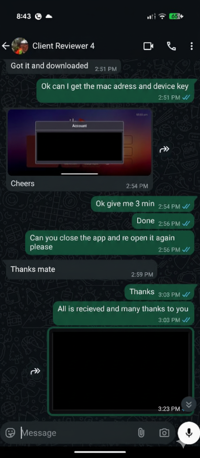 Client review screenshot 5