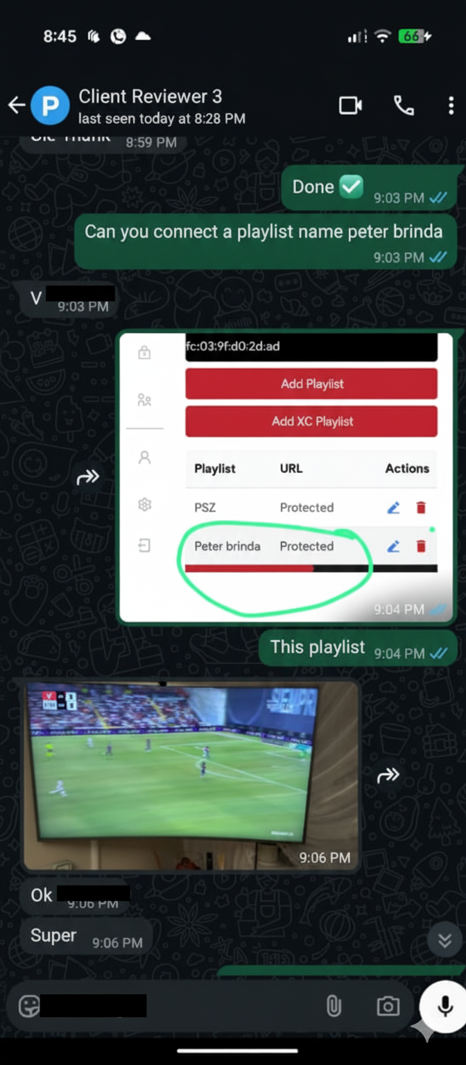 Client review screenshot 5