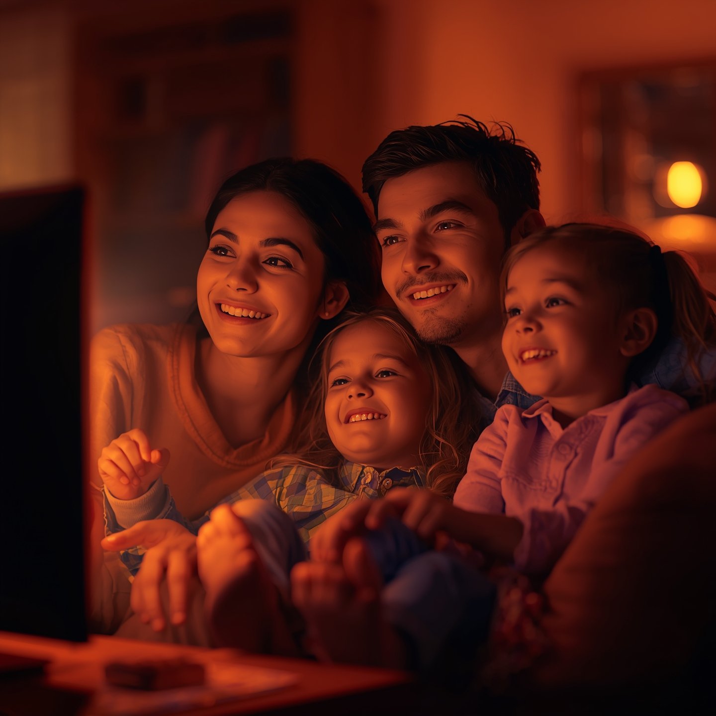 Team working together on laptops